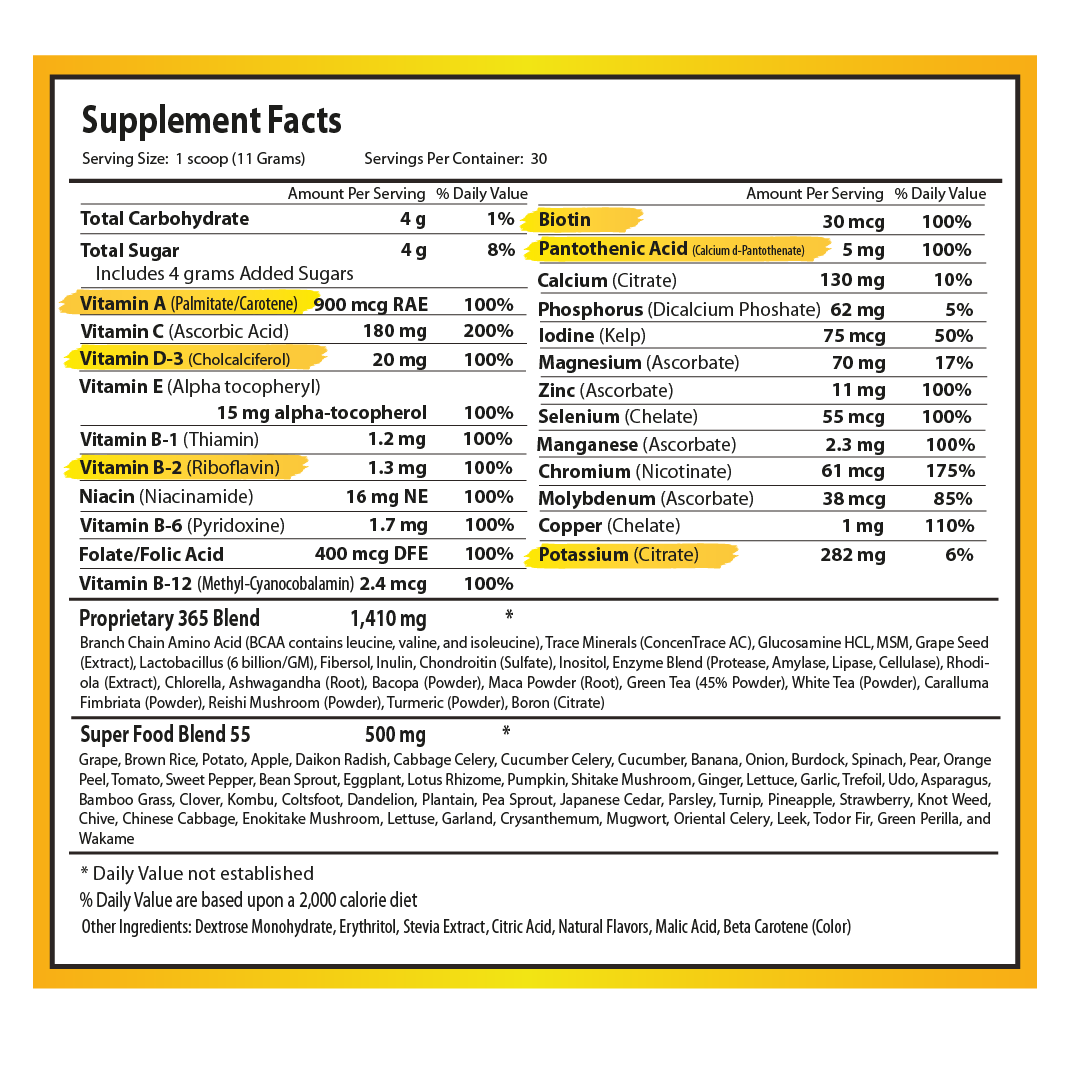 365 - Daily Multivitamins by iEvolution